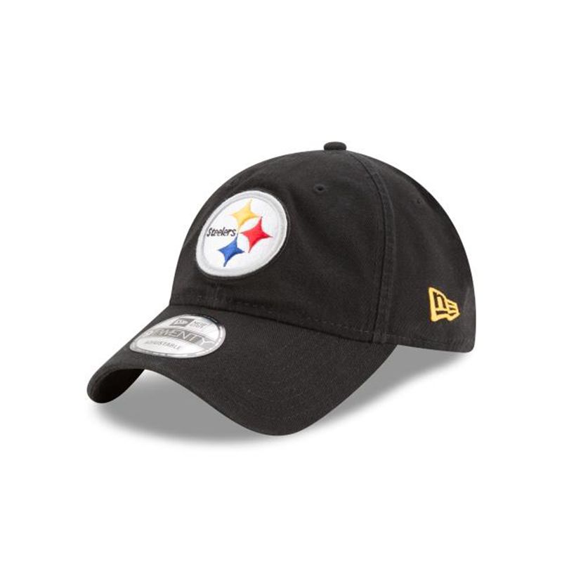 NFL Pittsburgh Steelers Core Classic 9Twenty Adjustable (GMM1986) - Black New Era Caps